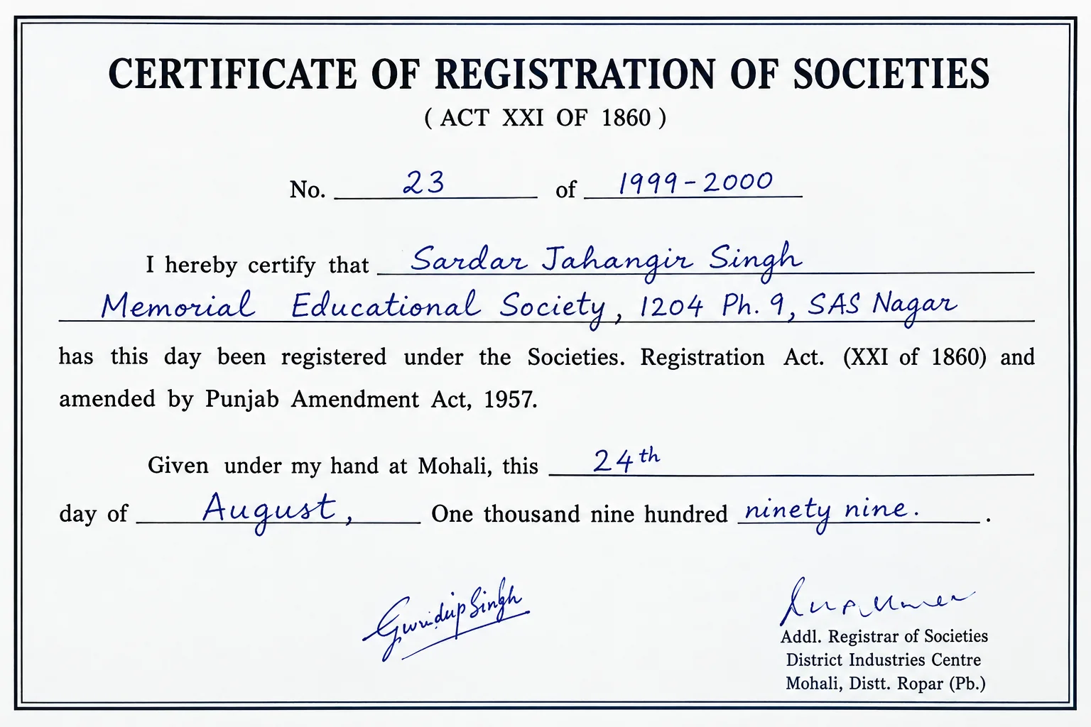 Welcome to tiny tots' Foundation School, Founded By Mrs. Harpreet Kaur in 1983.